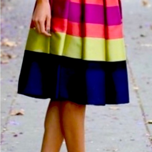 Moulinette Soeurs Striped Midi Skirt - Picture 2 of 3